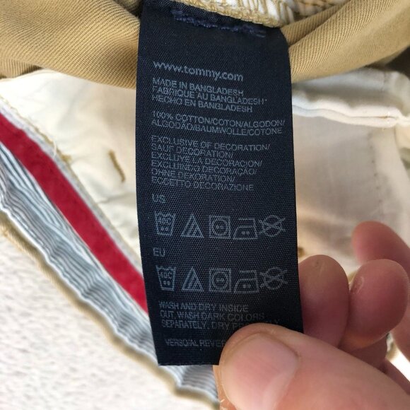 Tommy Hilfiger Mens Pants Size 38x30 Chino Khaki Lot of Two - Picture 7 of 10